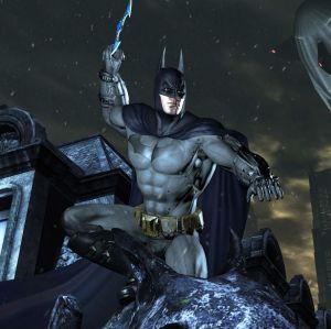 Batman-Arkham City Screen 032-Batman Batarang